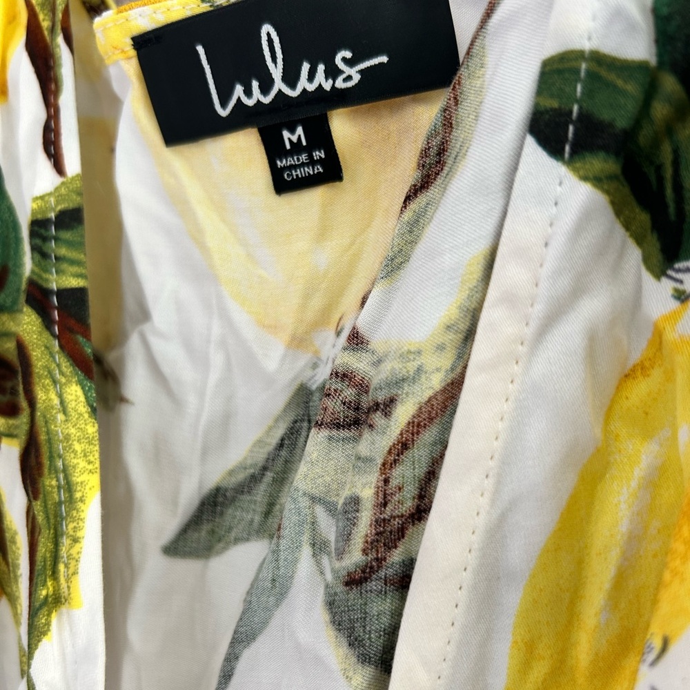 Lulu's lemon dress